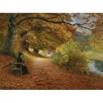 Puzzle   Hans Andersen Brendekilde: A Wooded Path in Autumn