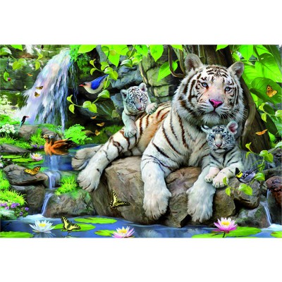 Puzzle Educa-14808 Bengalische Tiger