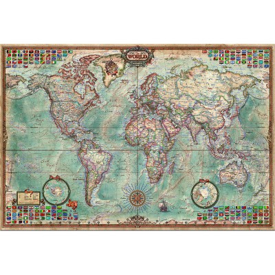 Puzzle Educa-14827 Weltkarte