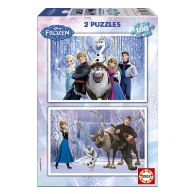 Educa-15767 2 Puzzles - Frozen
