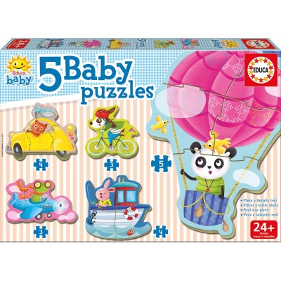 Educa-17141 5 Baby Puzzles