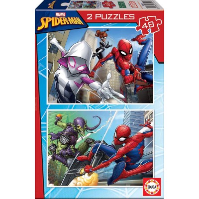Educa-18099 2 Puzzles - Spider-Man