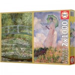   2 Puzzles - Claude Monet