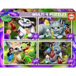   4 Puzzles - Disney Fairies