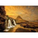 Puzzle   Kirkjufellsfoss Wasserfall, Island