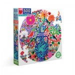 Puzzle   XXL Teile - BIRDS AND FLOWERS