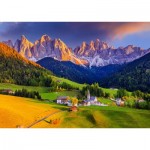 Puzzle  Enjoy-Puzzle-1320 Kirche in den Dolomiten, Italien