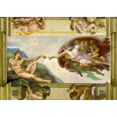 Puzzle Enjoy-Puzzle-1383 Michelangelo Buonarroti: The Creation of Adam