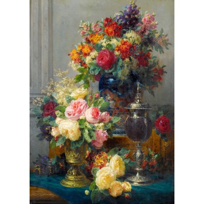 Puzzle Enjoy-Puzzle-1527 Spring Flowers with Chalices