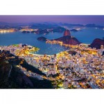 Puzzle  Enjoy-Puzzle-2075 Rio de Janeiro by Night, Brazil