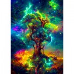 Puzzle  Enjoy-Puzzle-2197 Kosmischer Lebensbaum