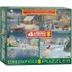 4 Puzzles - Sam Timm: Holiday Deluxe Puzzle Set