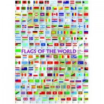 Puzzle  Eurographics-6000-0128 Flaggen dieser Erde