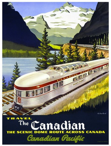 Puzzle Eurographics-6000-0322 Canadian Pacific Rail The Canadian