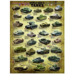 Puzzle  Eurographics-6000-0388 Panzer des zweiten Weltkrieges