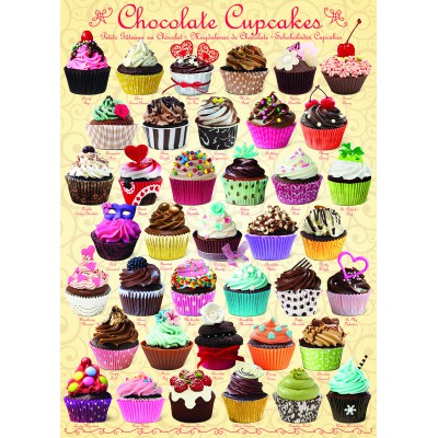 Puzzle Eurographics-6000-0587 Shokoladen Cupcakes