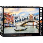 Puzzle  Eurographics-6000-0766 Rialto Brücke, Venedig