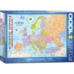 Puzzle  Eurographics-6000-0789 Karte von Europa