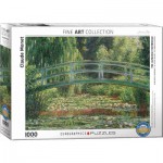 Puzzle  Eurographics-6000-0827 Claude Monet - Japanische Brücke