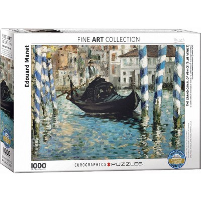 Puzzle Eurographics-6000-0828 Edouard Manet - Le Grand Canal, Venedig