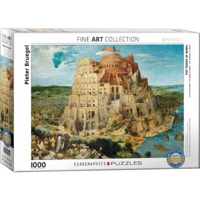 Puzzle Eurographics-6000-0837 Pieter Bruegel - Der Turm zu Babel