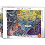 Puzzle  Eurographics-6000-0851 Marc Chagall - The Circus Horse