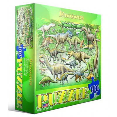 Puzzle Eurographics-6100-0098 Dinosaurier