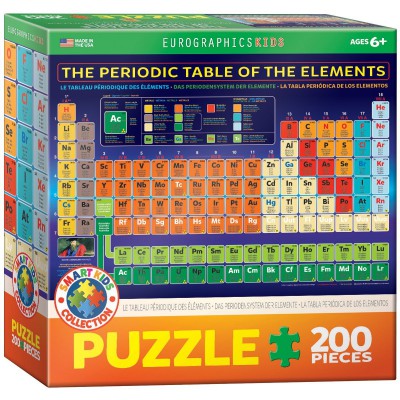 Puzzle Eurographics-6200-1001 Das Periodensystem der Elemente
