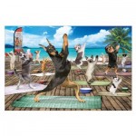 Puzzle  Eurographics-6500-5454 XXL Teile - Yoga Spa