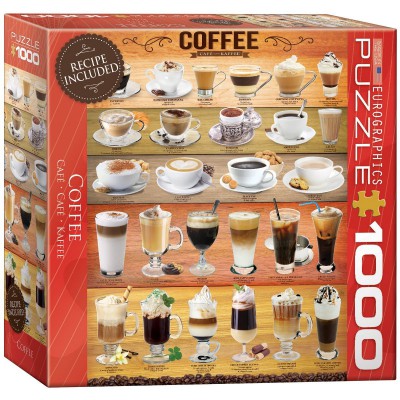 Puzzle Eurographics-8000-0589 Kaffee