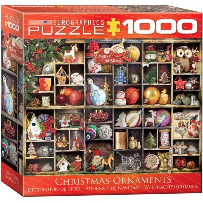 Puzzle Eurographics-8000-0759 Weihnachtsschmuck