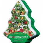 Puzzle  Eurographics-8551-5663 Christmas Tree Tin