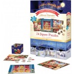  Eurographics-8924-5735 Adventskalender - Frohe Weihnachten - 24 Puzzles