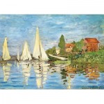 Puzzle   Claude Monet - Regatten in Argenteuil