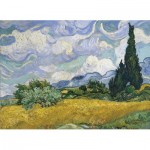 Puzzle   Van Gogh Vincent - Wheat Field with Cypresses