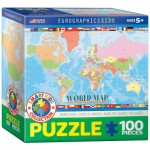 Puzzle   World Map for Kids (auf Englisch)