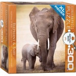 Puzzle   XXL Teile - Elefant und Baby