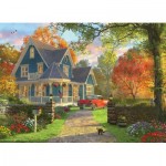   XXL Teile - Familiy Puzzle: Dominic Davison - The Blue Country House