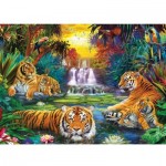 Puzzle   XXL Teile - Tiger's Eden