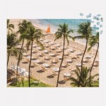  Galison-37626 Der Beach Club – 1000-teiliges Puzzle