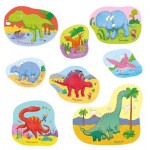   8 Puzzles - Dinosaurs (4 to 16 Pieces)