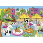 Puzzle  Gibsons-G1035 XXL Teile - Pool Party