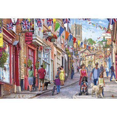 Puzzle Gibsons-G2710 XXL Teile - Steep Hill