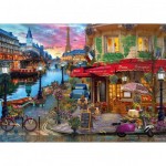 Puzzle  Gibsons-G3561 XL Teile - Sonnenuntergang Auf Der Seine