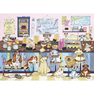 Puzzle Gibsons-G6233 Woofit's Sweet Shop
