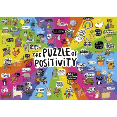 Gibsons-G6608 Puzzle of Positivity