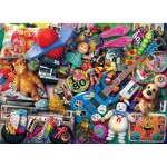Puzzle  Gibsons-G7145 Wir Lieben Die 80Er Jahre