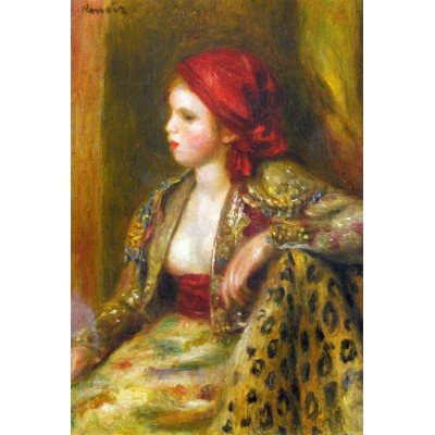 Puzzle Grafika-F-30891 Renoir Auguste: Odalisque, 1895