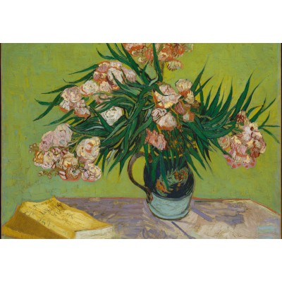 Puzzle Grafika-F-30935 Van Gogh: Oleanders,1888