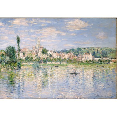 Puzzle Grafika-F-30939 Claude Monet: Vétheuil im Sommer, 1880